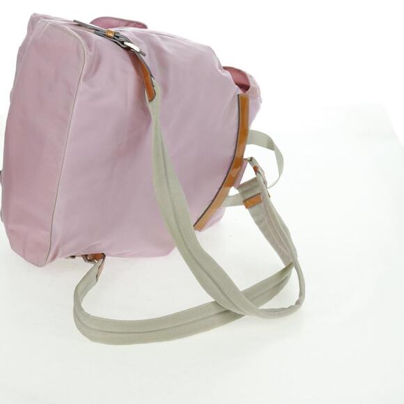 PRADA Backpack Nylon Pink Silver Auth 161509 main image 14
